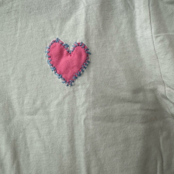 kerri rosenthal distressed HEART tshirt - Picture 3 of 7